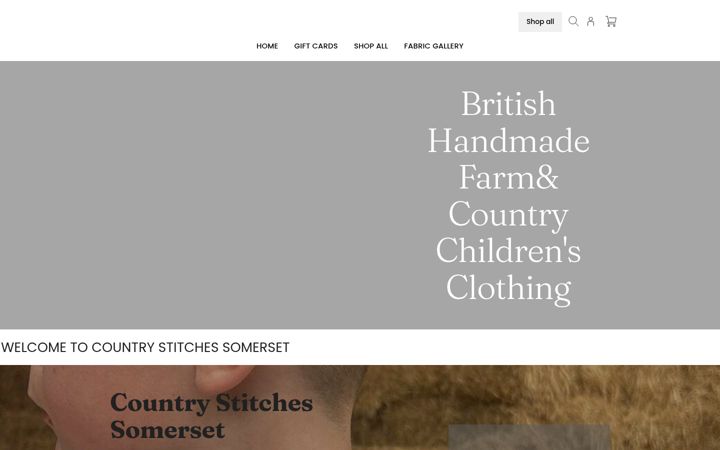 Screenshot of countrystitchessomerset.co.uk