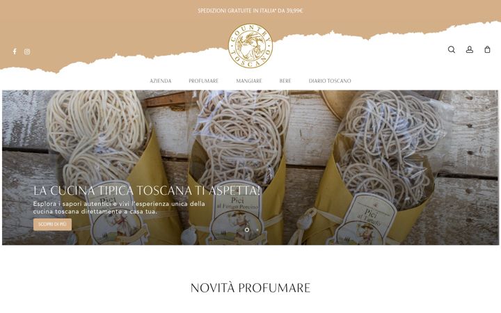 Screenshot of countrytoscano.it
