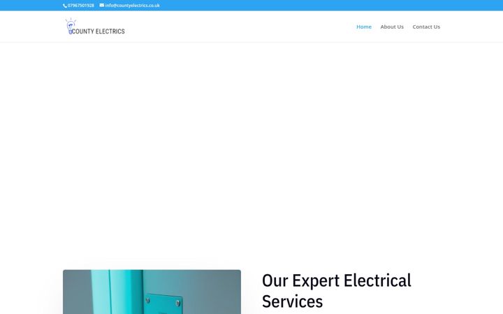 Screenshot of countyelectrics.co.uk