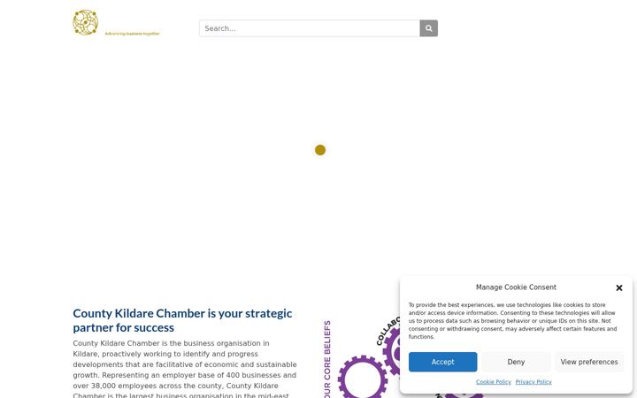 Skærmbillede af countykildarechamber.ie