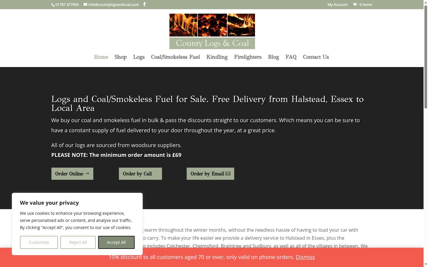 Screenshot tal-banner tal-kunsens muri qabel kwalunkwe interazzjoni