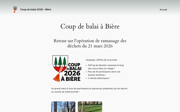 Screenshot of coup-de-balai-biere.ch
