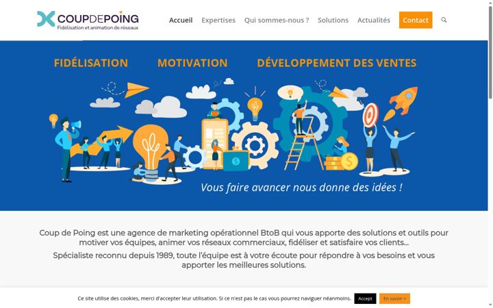 Screenshot of coup-de-poing.fr