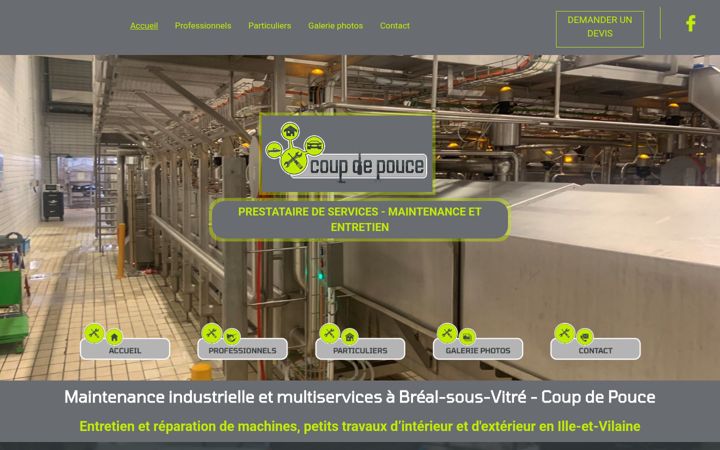 Screenshot of coupdepouce-35.fr