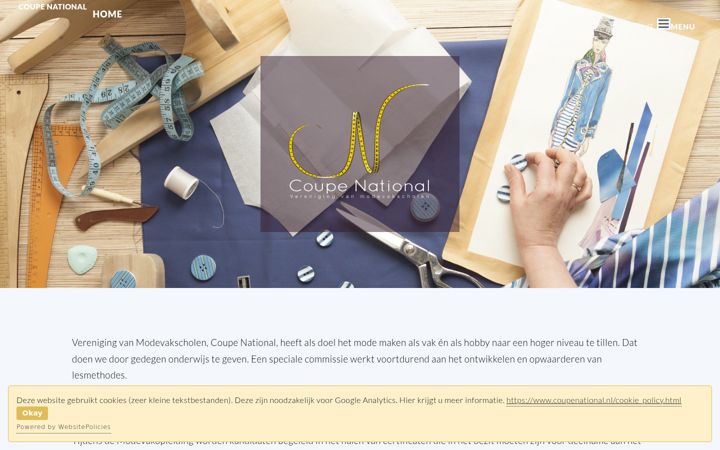 Screenshot of coupenational.nl