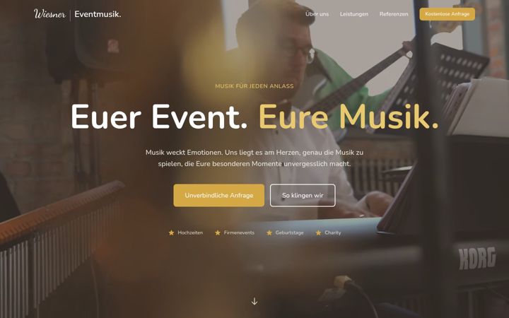 Screenshot of couplemelodies.de