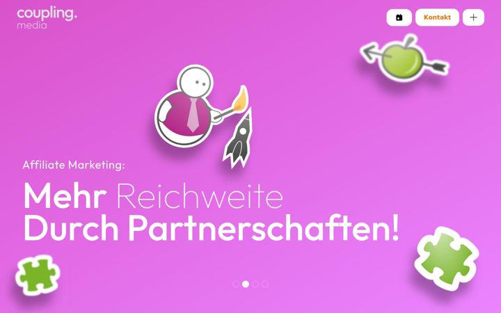 Screenshot of coupling-media.com