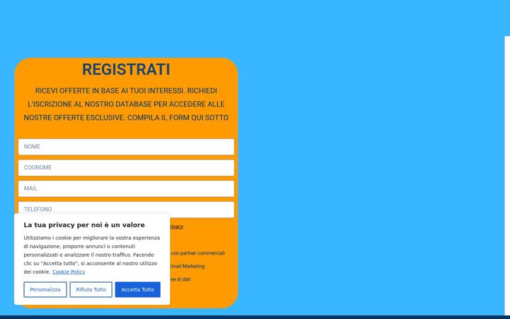 Screenshot of couponesclusivi.it