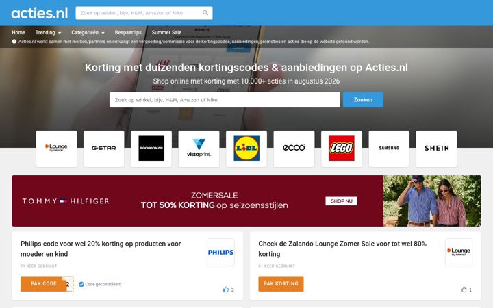 Screenshot of couponplus.be