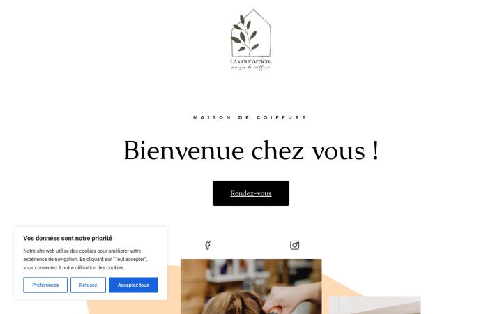 Screenshot of courarriere.com