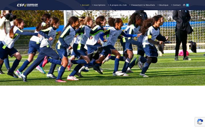 Captură de ecran a courbevoiesportfootball.fr