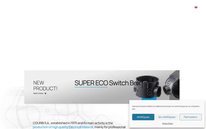 Screenshot of courbi.com