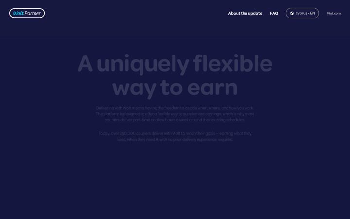 Screenshot of courierexperience.com