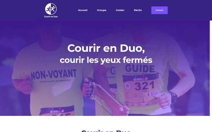 Screenshot of courir-en-duo.net