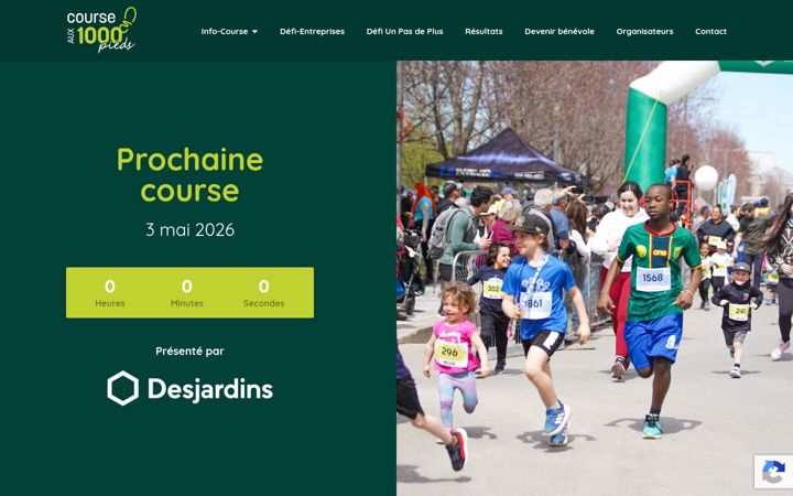 Screenshot of courseaux1000pieds.org