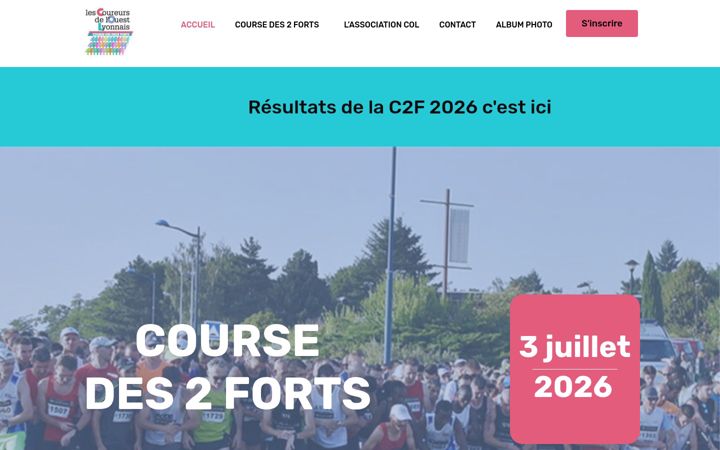 Ekrano kopija coursedes2forts.fr
