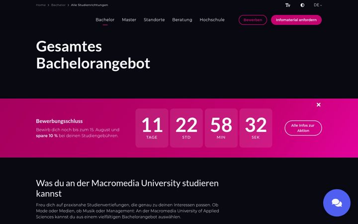 Screenshot of coursflorent.de