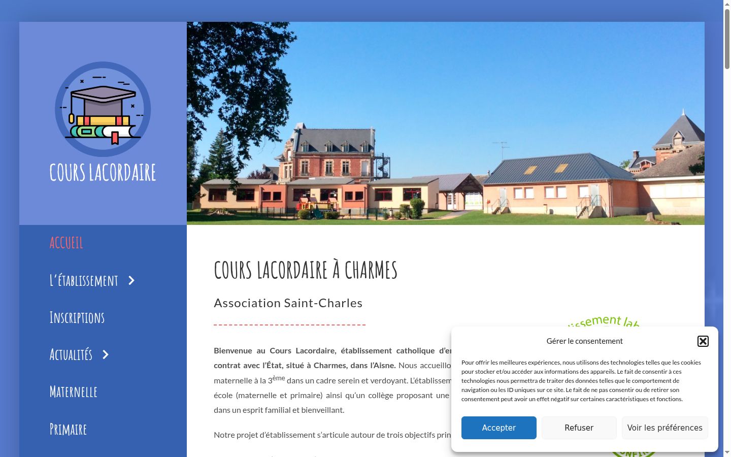Sutikimo reklamjuostės, rodytos prieš bet kokią sąveiką, ekrano kopija