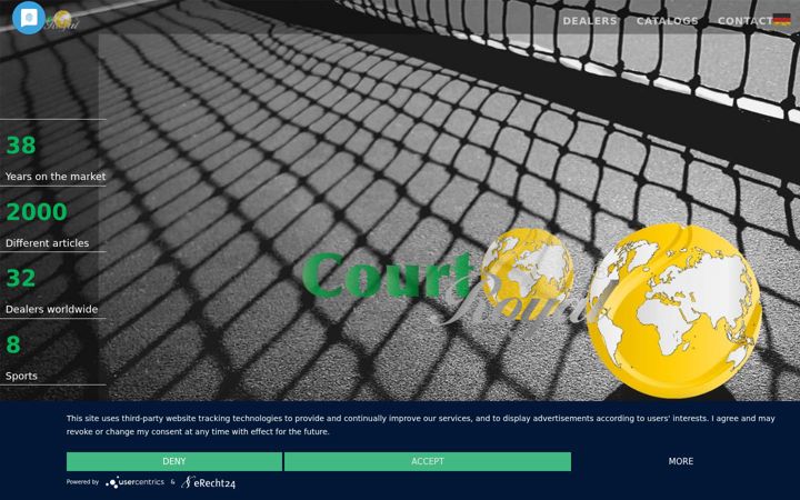 Screenshot of court-royal.com