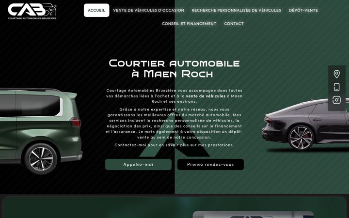 Screenshot of courtage-ab.fr