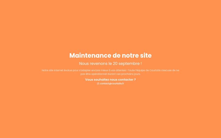 Screenshot von courtatis.fr