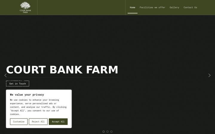 Screenshot of courtbank.co.uk
