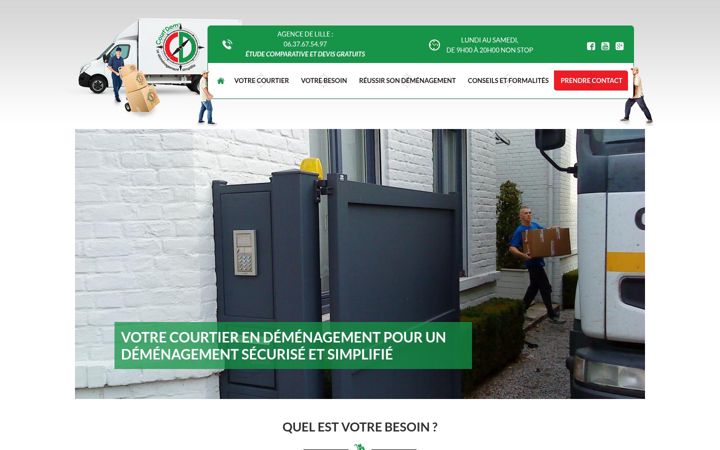 Screenshot of courtdem.fr