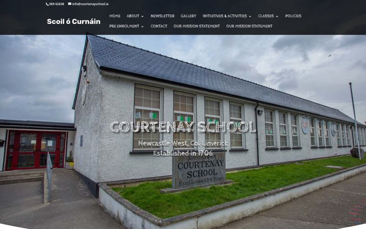 Skærmbillede af courtenayschool.ie