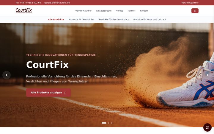 Screenshot of courtfix.de