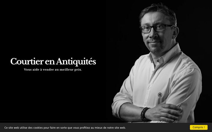 Screenshot von courtier-antiquites.fr