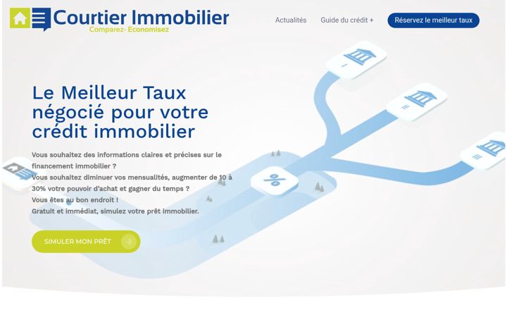 Screenshot of courtier-immobilier.com