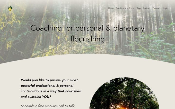 Screenshot of courtneypinkerton.com