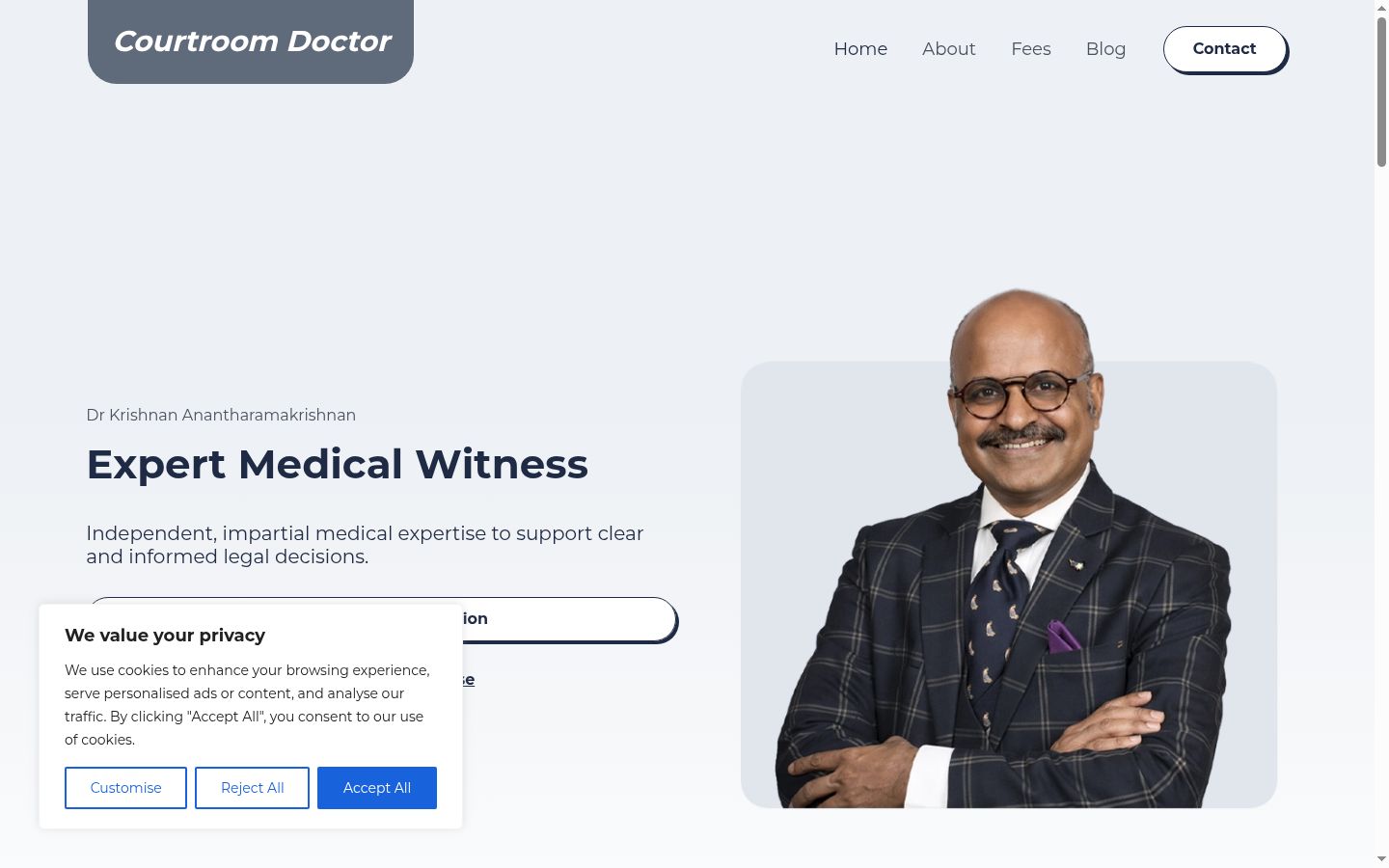 Zrzut ekranu banera zgody wyświetlanego przed jakąkolwiek interakcją