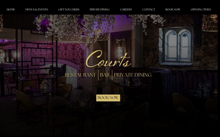 Screenshot of courtscardiff.co.uk