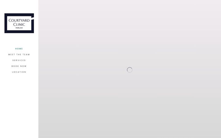 Screenshot ta' courtyardclinicmarlow.co.uk