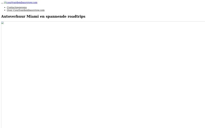 Screenshot of courtyardembassyrow.com