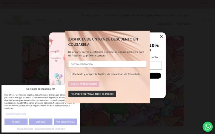 Screenshot of cousabela.es