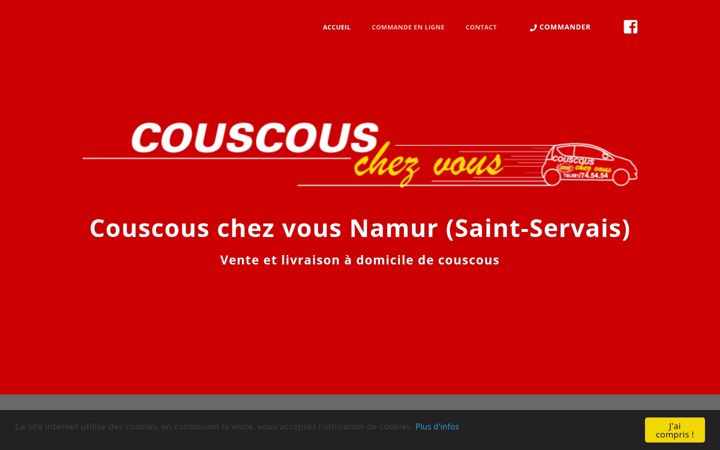 Screenshot of couscouschezvous.be