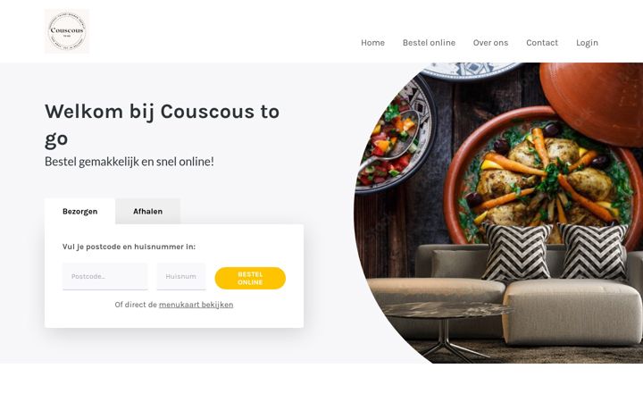 Screenshot of couscoustogo.be