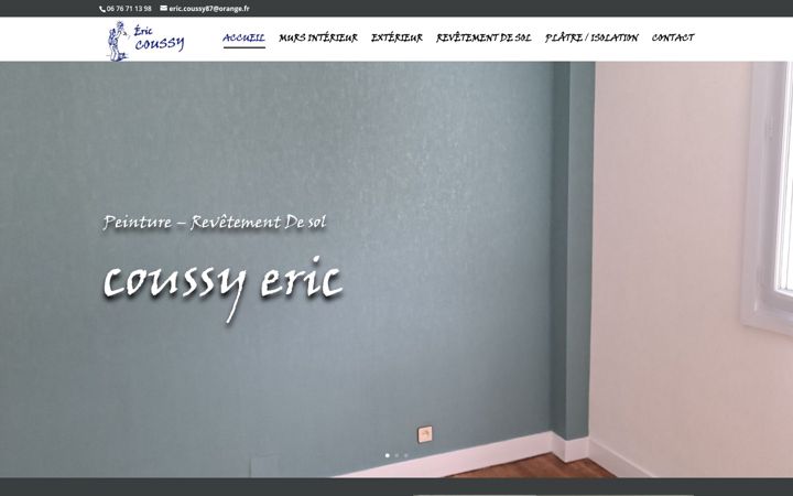 Ekrano kopija coussy-eric.fr