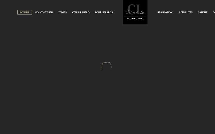 Screenshot of couteau-de-loire.fr