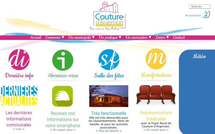 Screenshot of couture-dargenson.fr