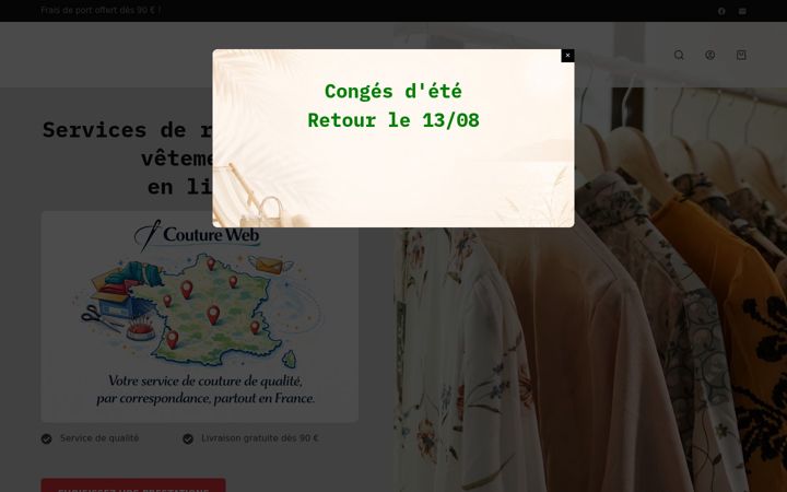 Captura de pantalla de couture-web.fr