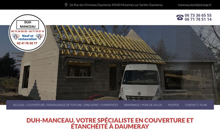 Screenshot of couverture-barace.com
