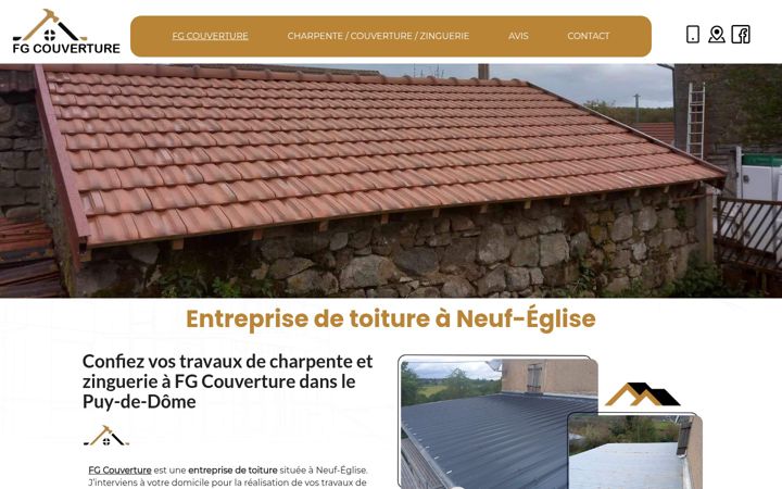 Screenshot of couverture-fg.fr
