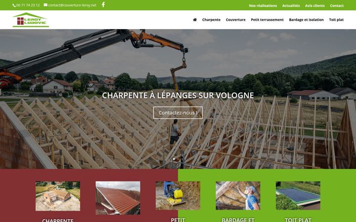 Screenshot di couverture-leroy.net