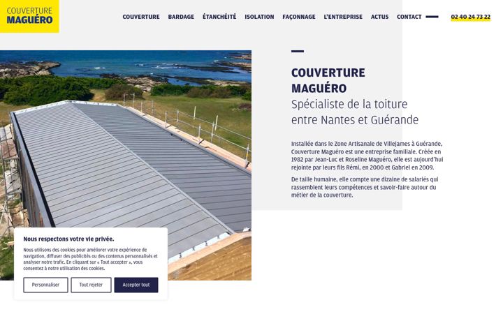 Screenshot of couverture-maguero.fr