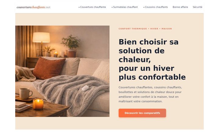 Screenshot di couverturechauffante.net