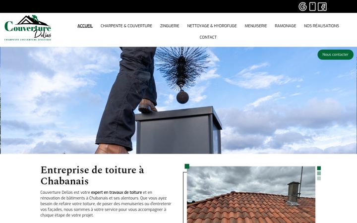 Screenshot of couverturedelias.fr