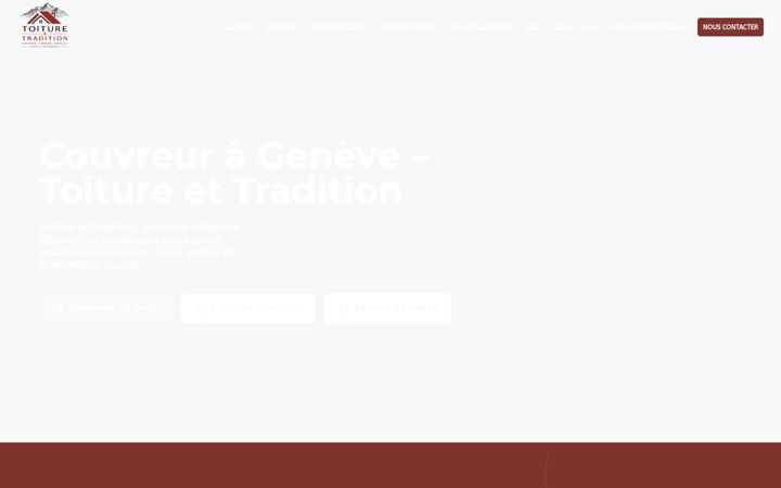 Screenshot of couvreur-geneve.ch